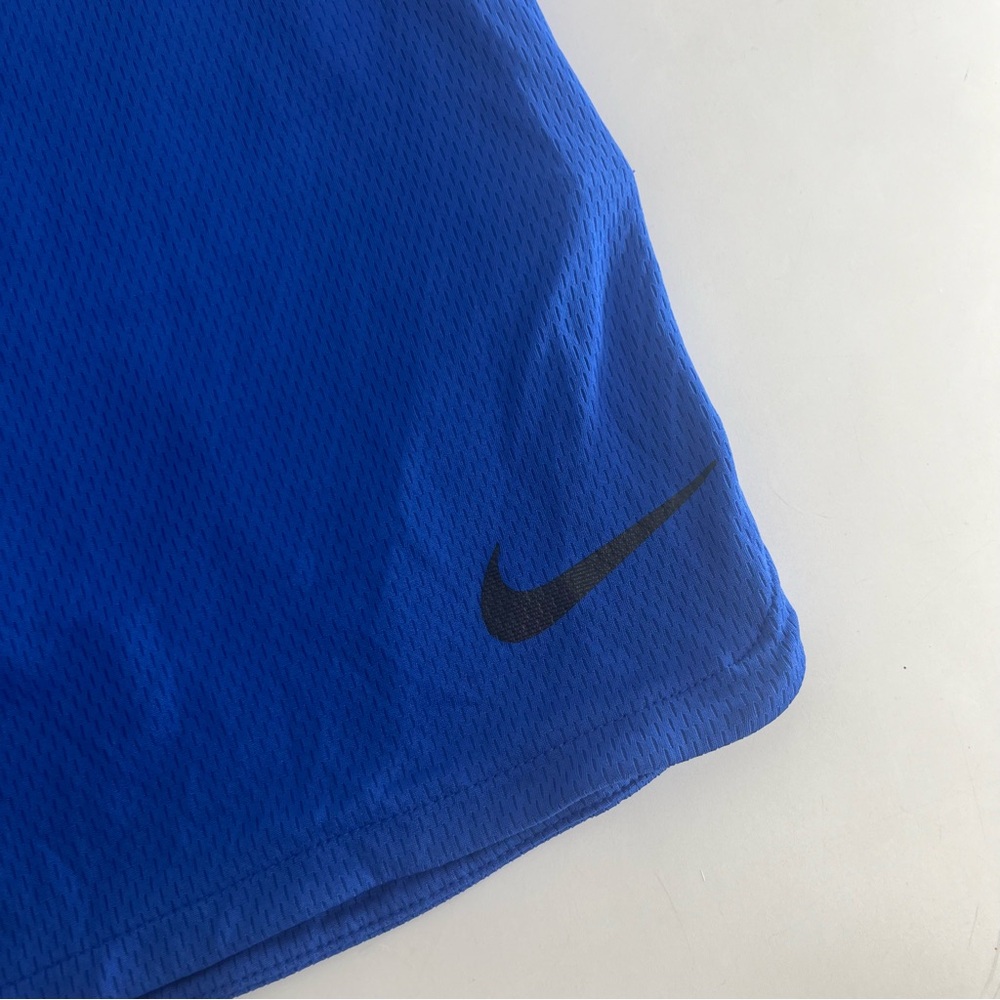 Nike Dri-Fit Shorts Mens Small Blue Mesh Basketball Athletic Running Stretch Gym - Picture 2 of 8